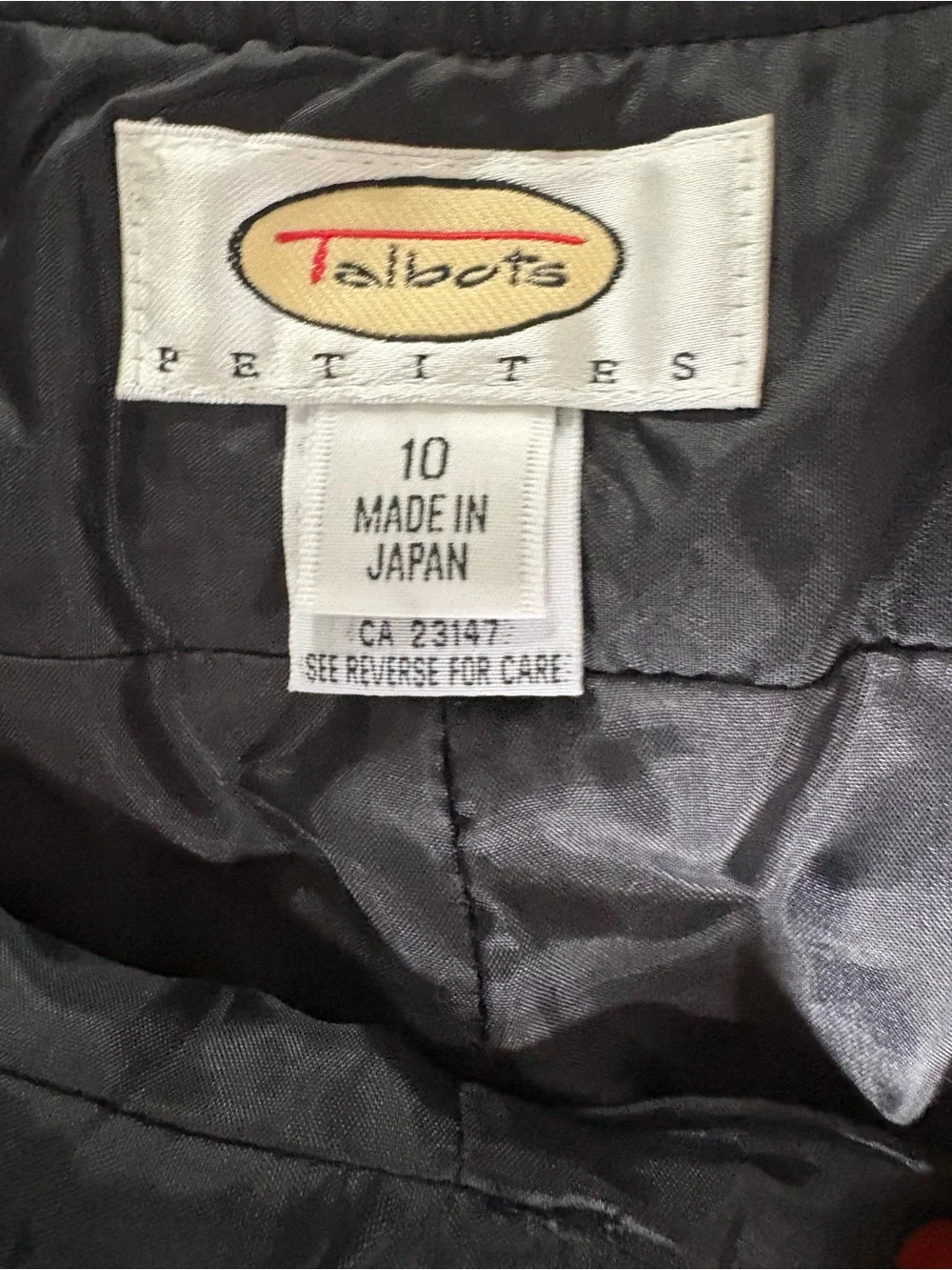 Vintage Talbots Made in Japan Wool Pants